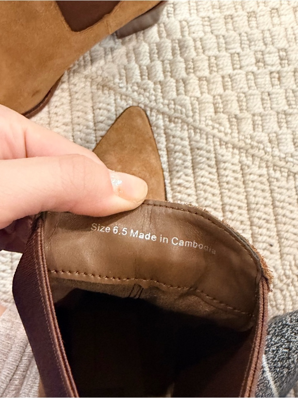 Dolce Vita Shadie H2O Booties Brown Suede - Picture 7 of 7